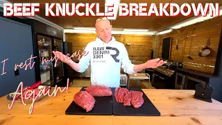 Beef Knuckle | How to cut and trim ☺︎