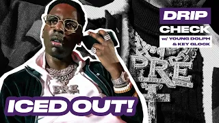 Young Dolph & Key Glock Are Iced Out  - Drip Check | 16BARS