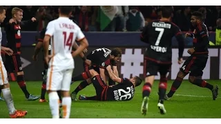 Bayer Leverkusen Roma 4 4 nel finale di partita - Champions League 20-10-2015