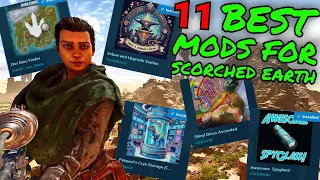 11 BEST MODS for SCORCHED EARTH on Ark Survival Ascended!!!