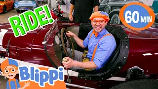 Blippi Car Autoshop! | Vehicles For Children | Educational Videos For Kids