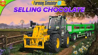 Selling Chocolate and Upgrading Harvester | Farming Simulator 23 Neubrunn #29