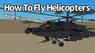 How To Fly Helicopters in War Tycoon