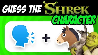 Guess the Shrek Character by the Emojis | Shrek Quiz