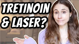 Can you get LASER HAIR REMOVAL ON TRETINOIN? | ANSWERING YOUR SKIN CARE QUESTIONS | Dr Dray