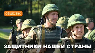 Учебные сборы с военнообязанными территориальных войск  проходят в Чаусском районе
