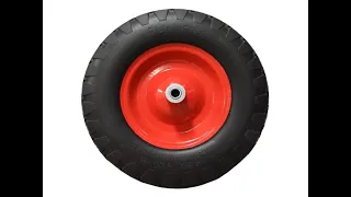 Replacement Wheel Barrow Tire Flat Free 4.80/4.0-8 - Overview