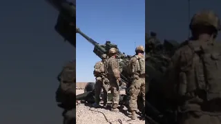 heavy artillery testing fire