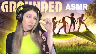 ASMR GAMING 🐜 Я СТАЛА РАЗМЕРОМ С МУРАВЬЯ 😱 GROUNDED 🍀 АСМР Игра