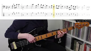 The Drifters - Up On The Roof (Bass Cover With Tab)