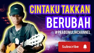 LIVE NGAMEN CINTAKU TAKKAN BERUBAH (ANIE CARERA) cover akustik pengamen jalanan.