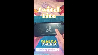 Nintendo Switch Lite Dialga & Palkia Edition Unboxing