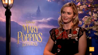 Emily Blunt's reaction learning she was the newest Mary Poppins