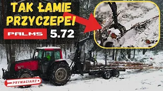 PALMS 5.72 VS TARTAK SOSNOWY🌲Valtra 8550🌲Prywaciarz