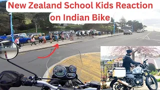 These New Zealand Kids reaction on Indian Bike SURPRISED me || Everyone Loves it