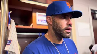 J.D. Martinez Addresses the Media Prior to Mets Debut