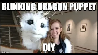 How to make a Blinking Dragon Puppet