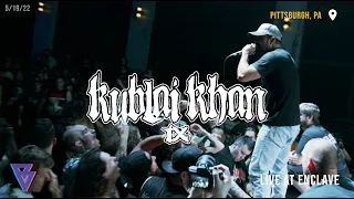 Khublai Khan Live - 2022 Full Set at Enclave - Pittsburgh, PA (5/19/2022)