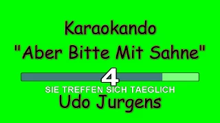Karaoke Internazionale - Aber Bitte Mit Sahne - Udo Jurgens ( Lyrics )
