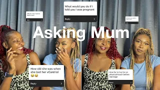 Asking My African Mother Questions You’re Too Afraid To Ask Yours ! || Tanaka Paula