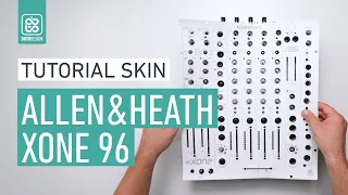 ALLEN & HEATH XONE 96 full white - How to apply a DJ Mixer Skin | Tutorial Doto Design - Custom gear