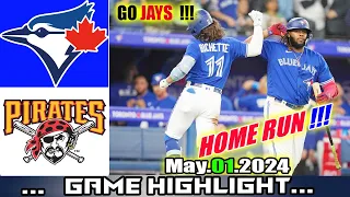 Toronto Blue Jays Vs Pirates Baseball (06/01/24)  GAME HIGHLIGHTS | MLB Season 2024