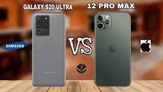iPhone 12 Pro Max VS Samsung Galaxy S20 ULTRA