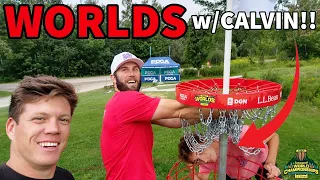 2023 PDGA WORLDS PREP w/Calvin Heimburg & @BrodieSmith!! | Fox Run Back 9