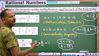 Q1 Ex 1.1 Ch 1 Rational Numbers | Class 8 Maths NCERT New Syllabus