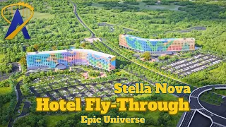 Epic Universe Hotel Fly Through Stella Nova