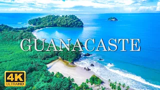 COSTA RICA   GUANACASTE IN 4K DRONE FOOTAGE With Relax Music ULTRA HD  Beautiful Scenery Footage UHD