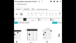 Renato Carosone   Tu Vuò Fa' L'Americano | Instrument Tuned 433Hz  | Guitar Chord