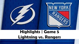 Game 5 | Highlights | Lightning vs. Rangers | July 9 | NHL