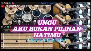 Ungu - Aku Bukan Pilihan Hatimu ( Instrument, Accoustic, Real Drum, Real Bass )