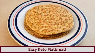 Quick and Delicious Keto Naan/Flatbread (Nut Free and Gluten Free)