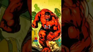 Red Hulk Vs HULK Who Will Win #shorts #marvel #marvelvsdc #dc #viral #hulk #doctorstrange