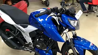 Tvs Apache 160 4v Blue walkaround , Best Apache ?