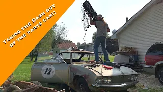 How to remove a Corvair dash! | 1969 Chevy Corvair/s10 chassis swap part 3.