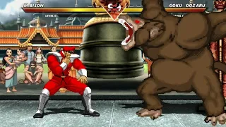 M BISON vs GOKU OOZARU - The highest level of exciting fight !