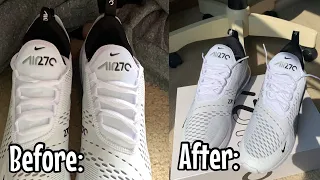 Unboxing and Freelacing Air Max 270