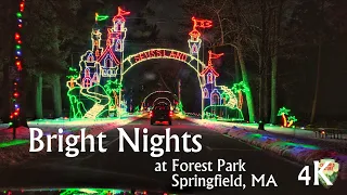 Bright Nights at Forest Park - Springfield, MA 2020 | 4K