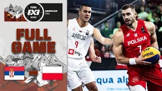 Serbia v Poland | Men Quarter-Final | Full Game | FIBA 3x3 Europe Cup 2022