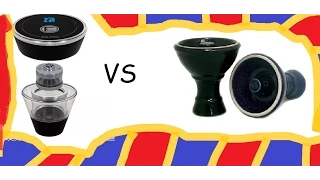 Square E-head vs Traditional Hookah