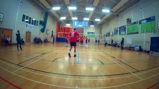 Southampton Volleyball Club vs Newcastle Staffs - Set 1