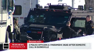 1, Paramedic and 2 officers shot and killed. Suspect took his own life.