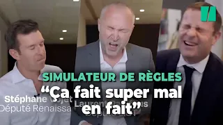 Ces députés expérimentent un simulateur de règles douloureuses