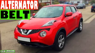 Nissan Juke Alternator Belt how to check it