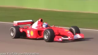 Ferrari F1 Cars in Action - AMAZING V8, V10 & V12 Sounds!