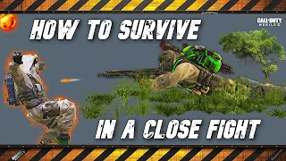 How to survive in a close fight - Call of Duty Mobile - Battle Royale - Tips & Tricks