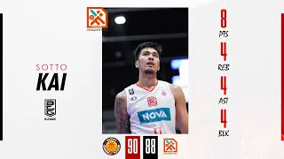 Kai Sotto fills the stats sheet against Nagoya Diamond Dolphins｜22 March 2023
